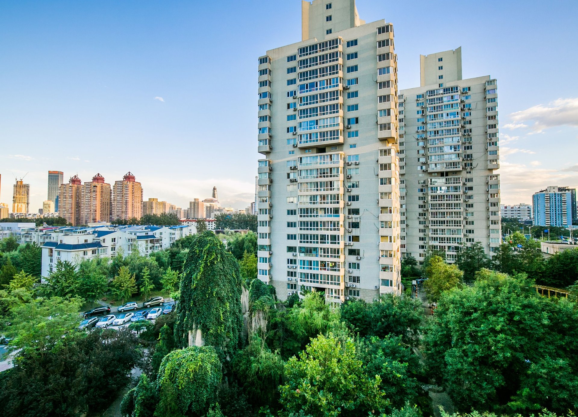 望京花园西区 environment