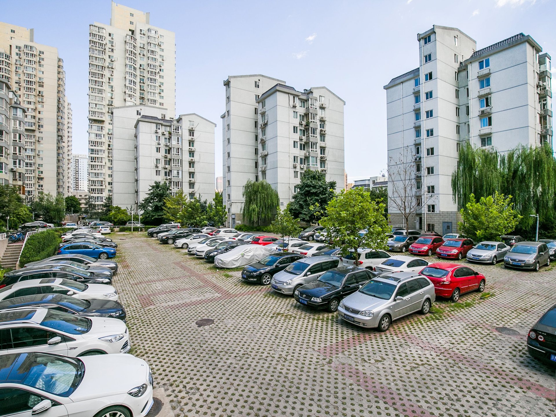 望京花园西区 environment