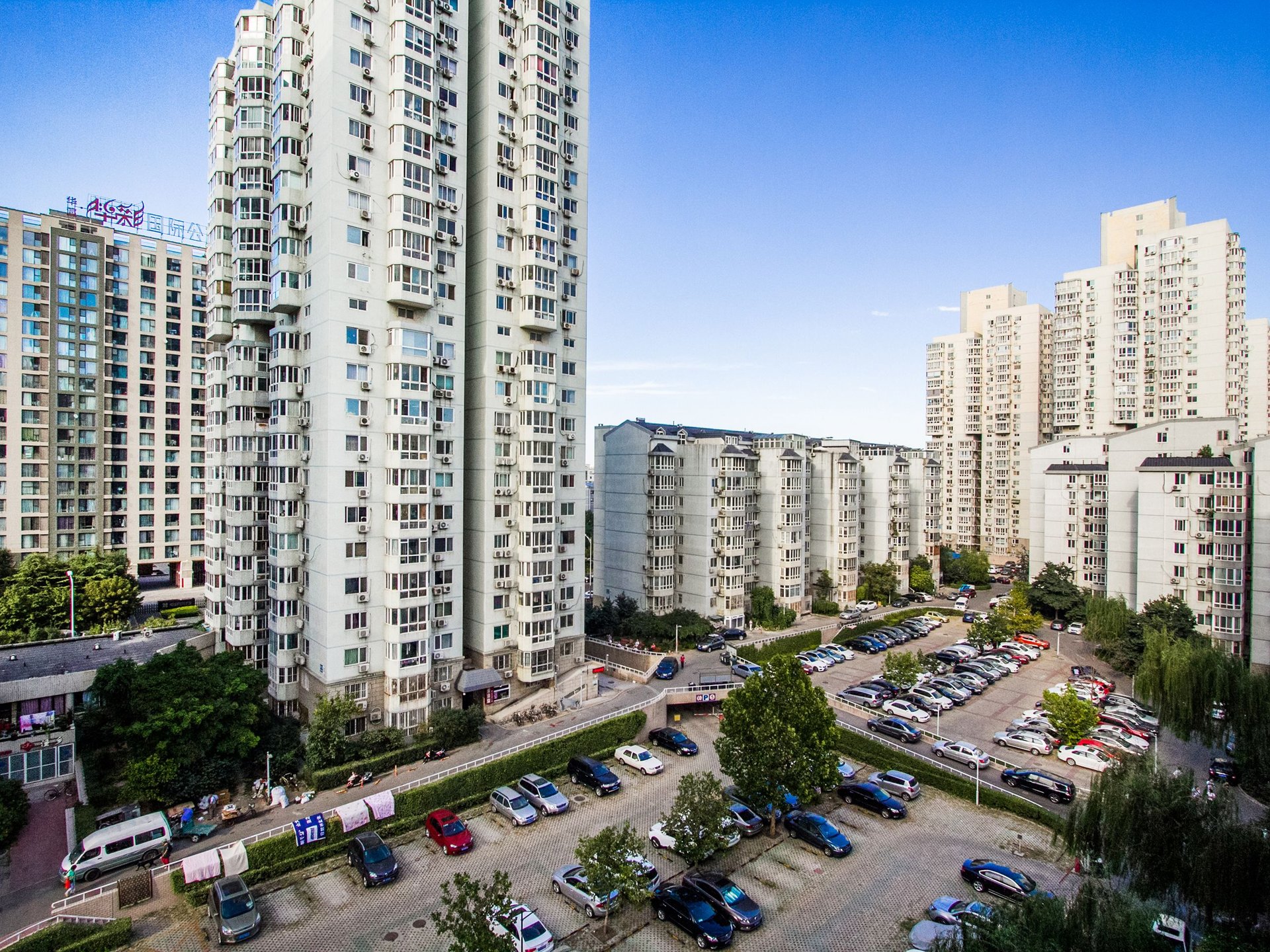 望京花园西区 environment