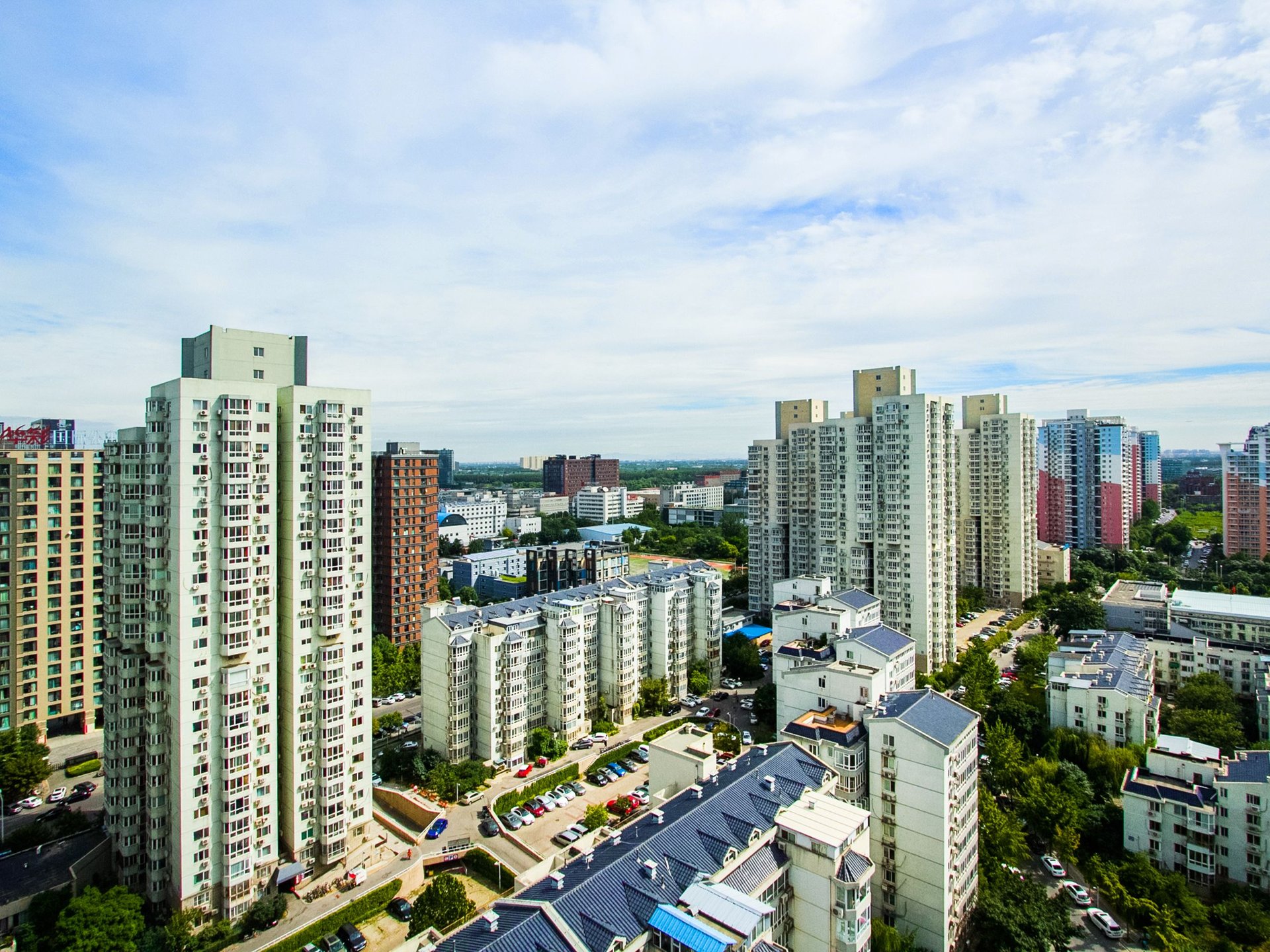 望京花园西区 environment