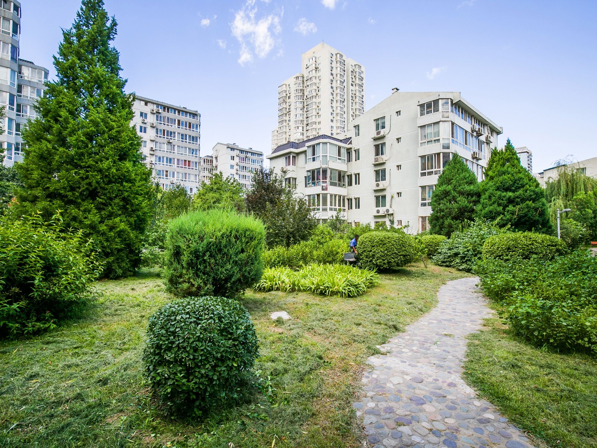 望京花园西区 environment