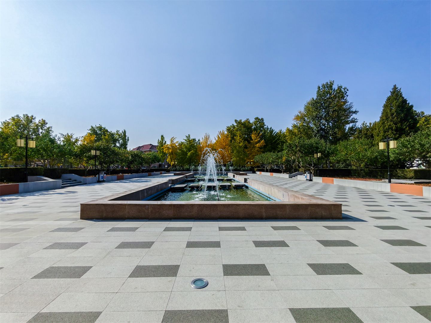 香江花园 environment