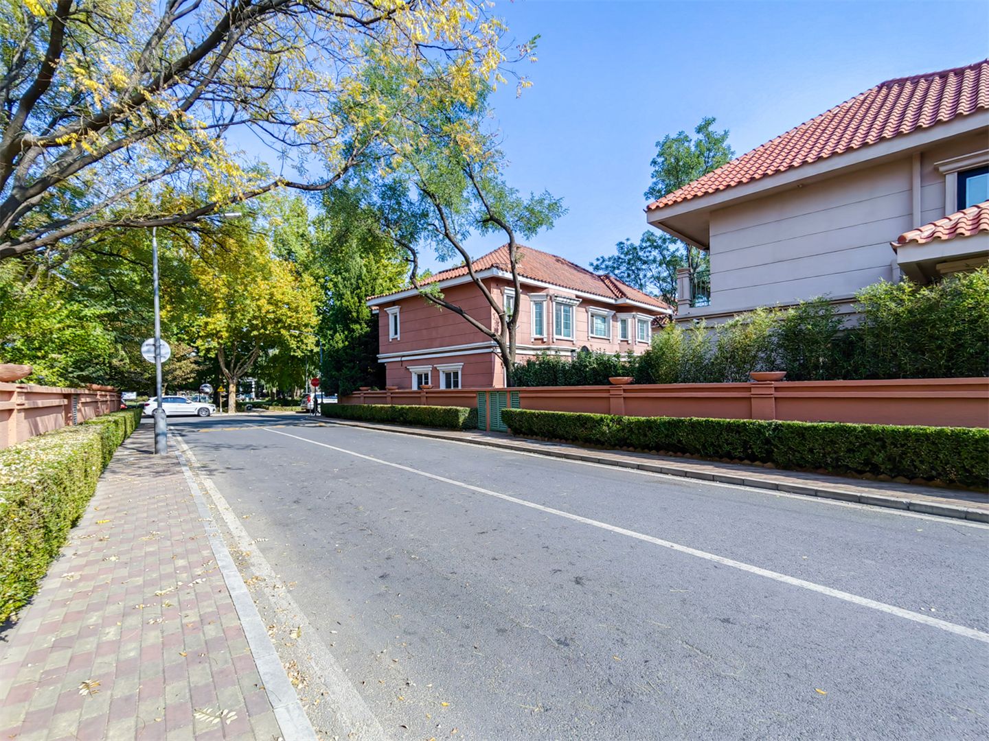 香江花园 environment