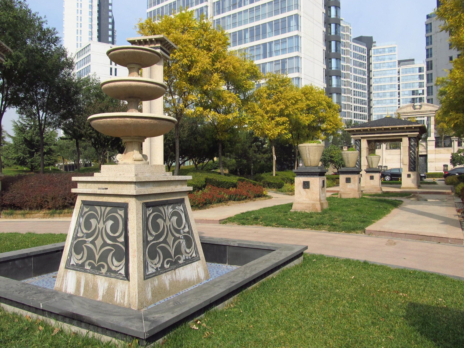 西钓鱼台嘉园 environment