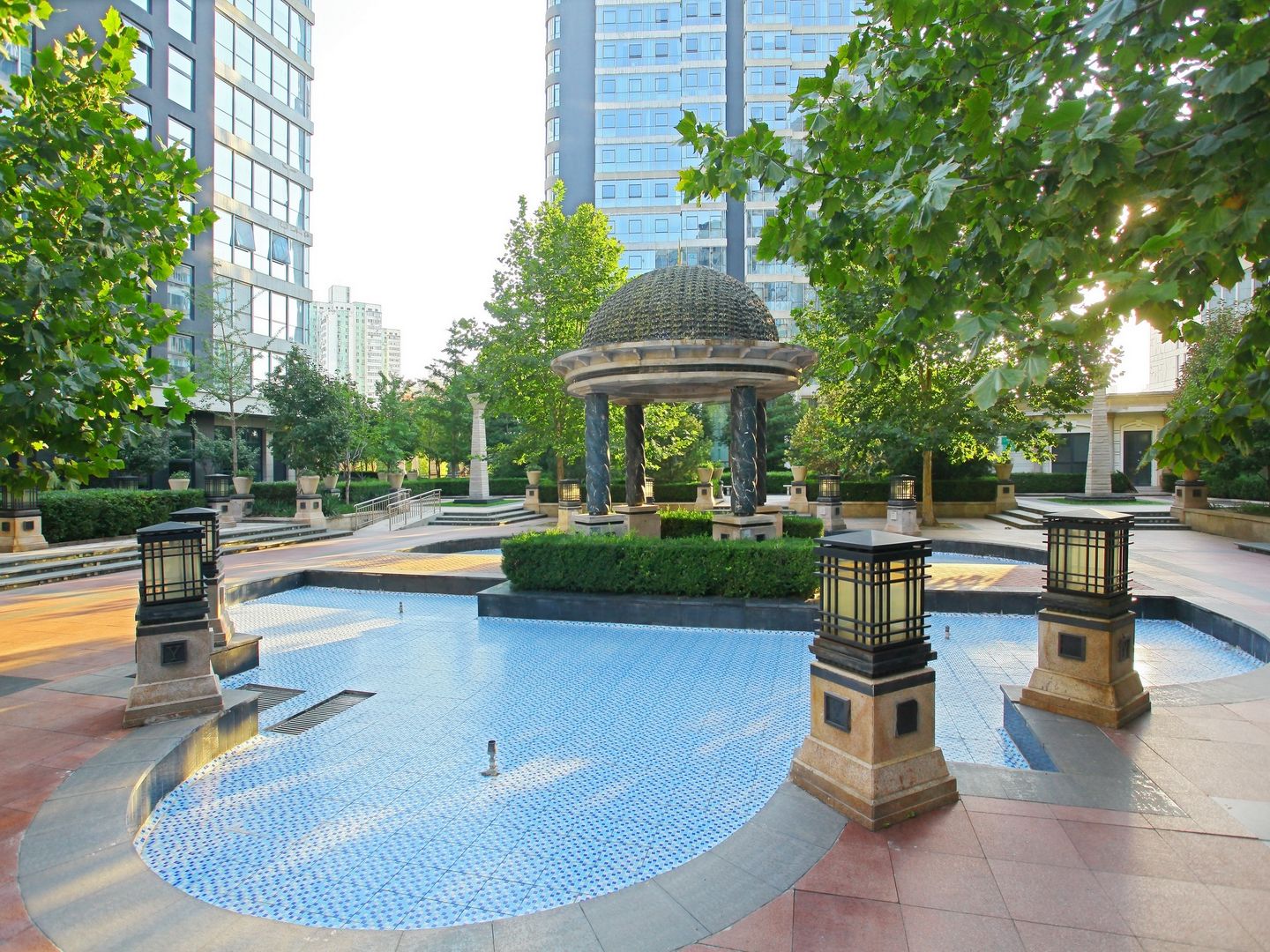 西钓鱼台嘉园 environment