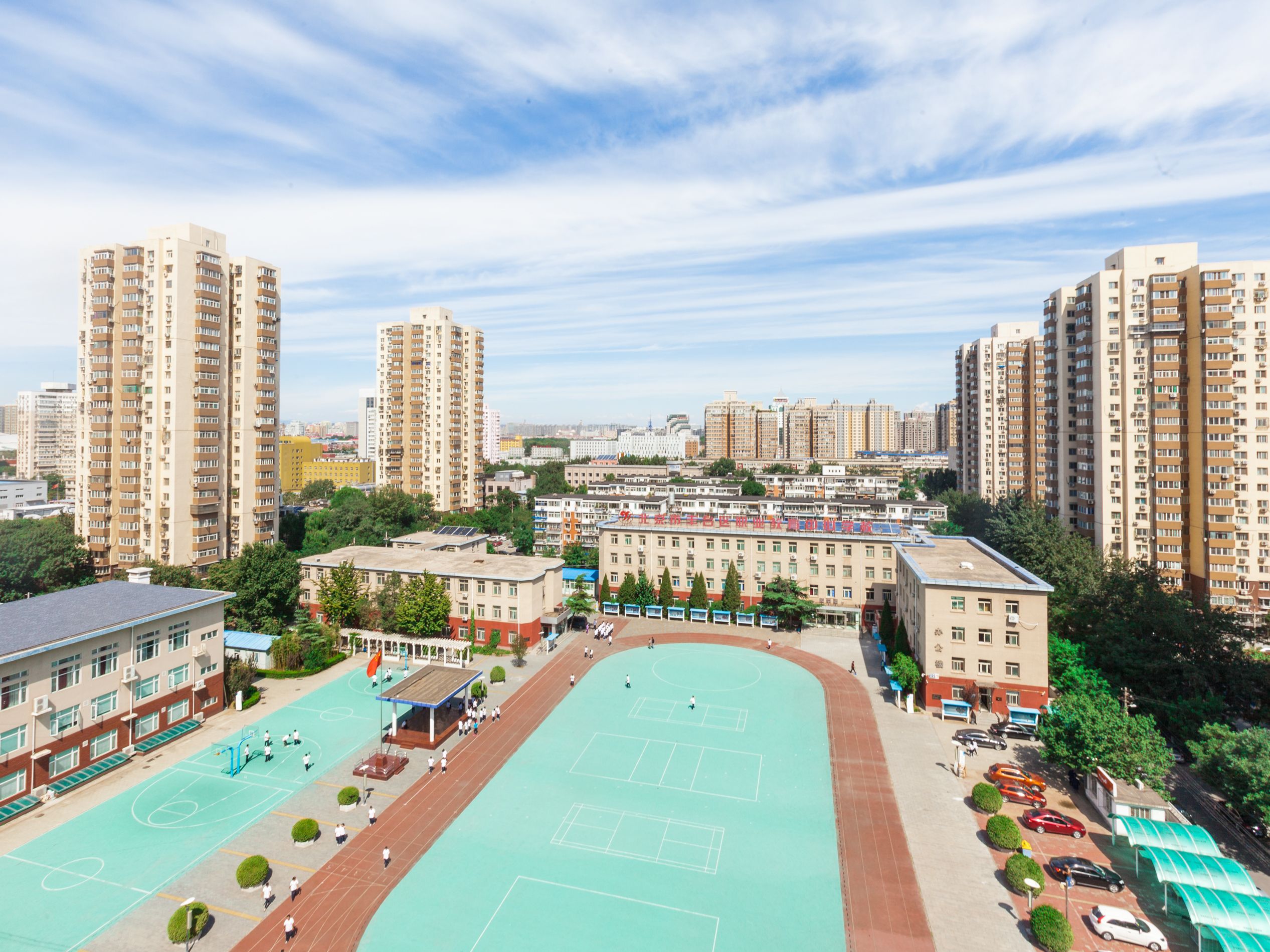 西罗园四区 environment