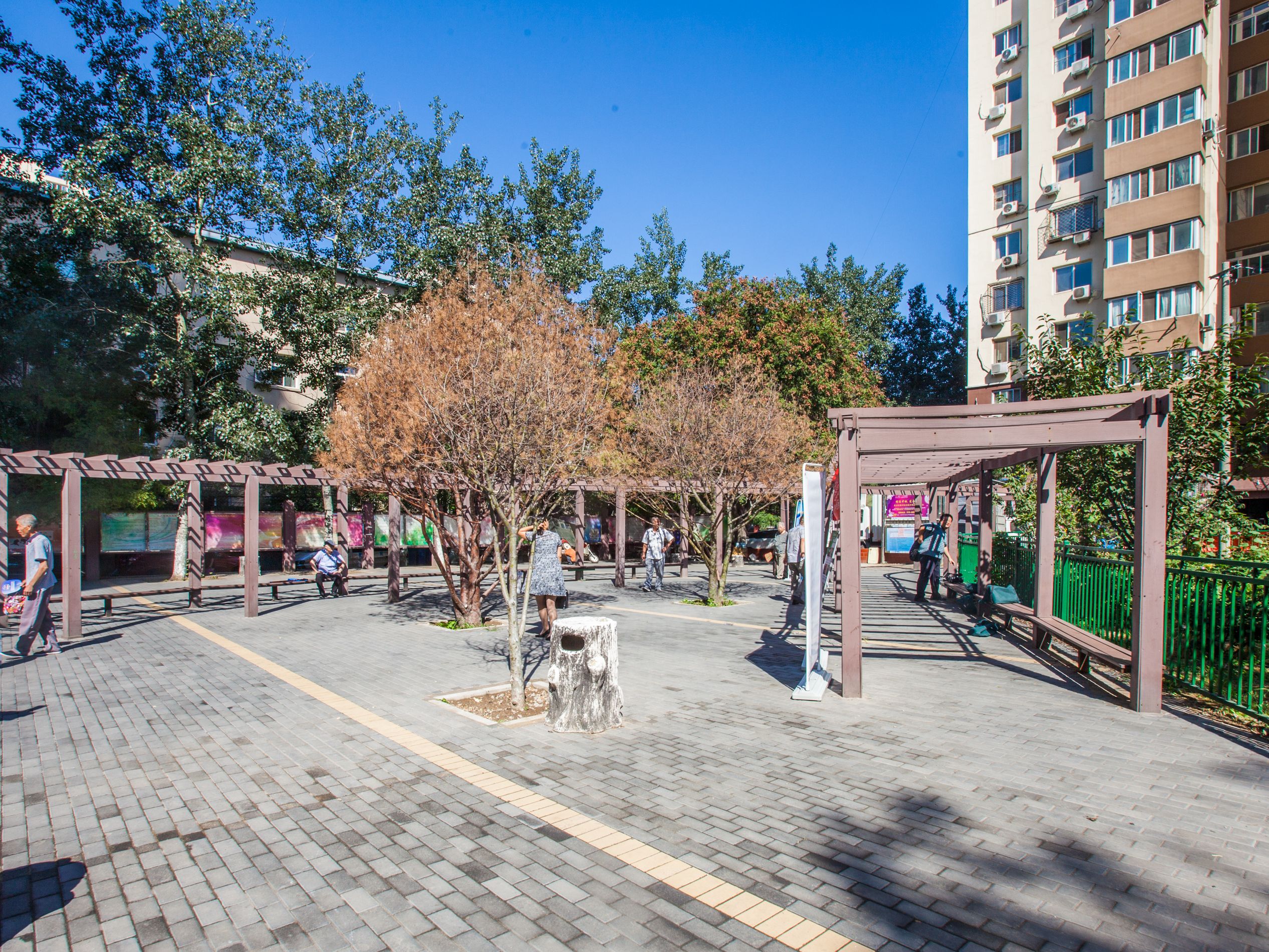 西罗园四区 environment