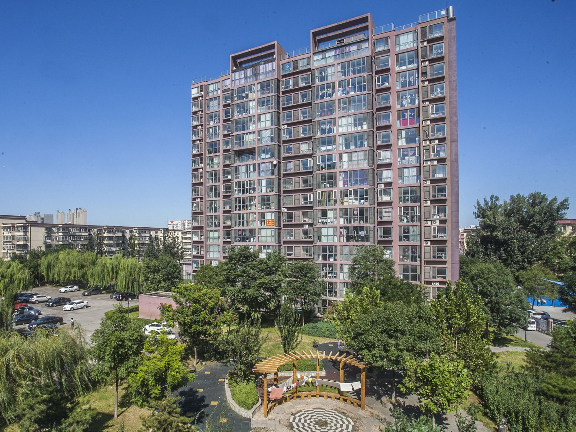 新通国际花园 environment