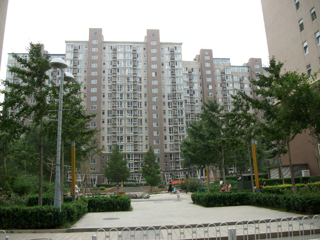 颐源居小区 environment