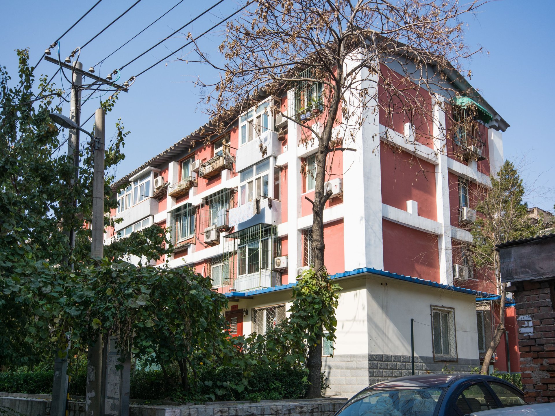 月坛北街 environment