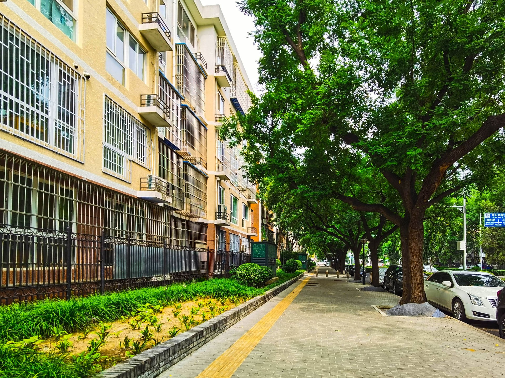 月坛北街 environment