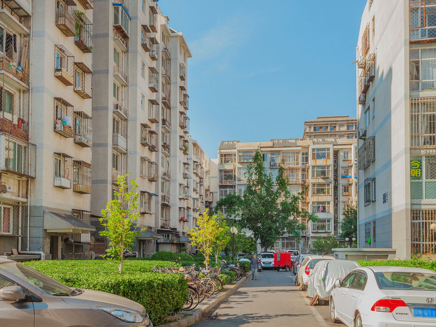 竹杆胡同 environment