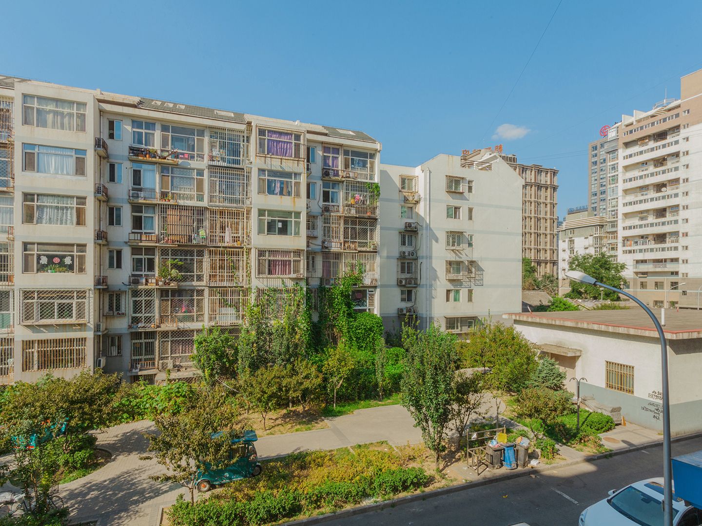 竹杆胡同 environment