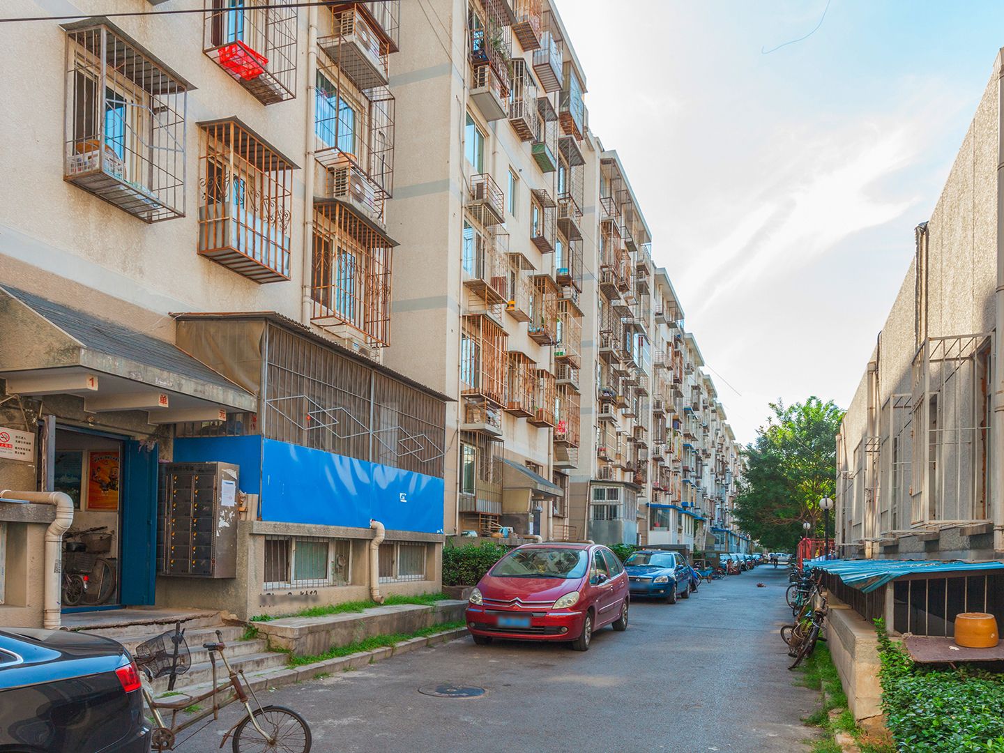 竹杆胡同 environment