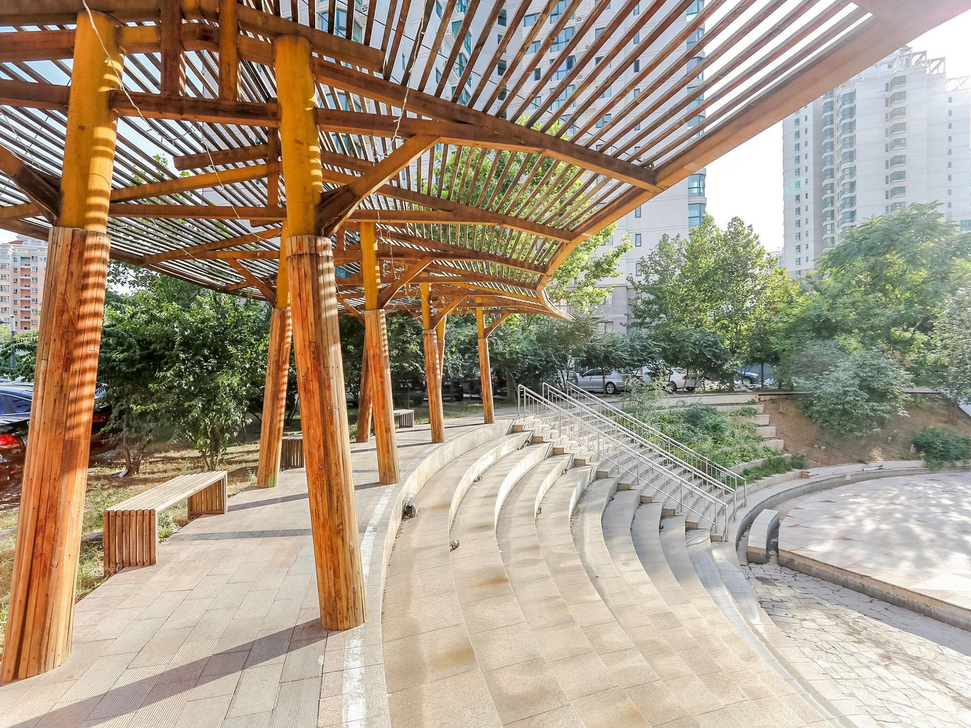 珠江峰景 environment