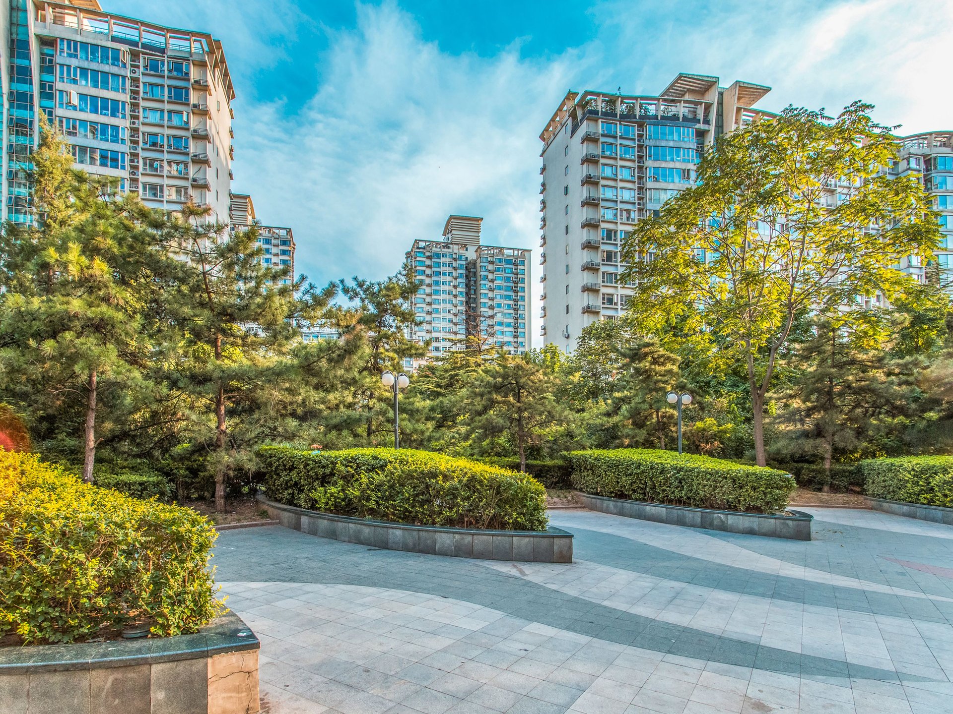 珠江骏景中区 environment