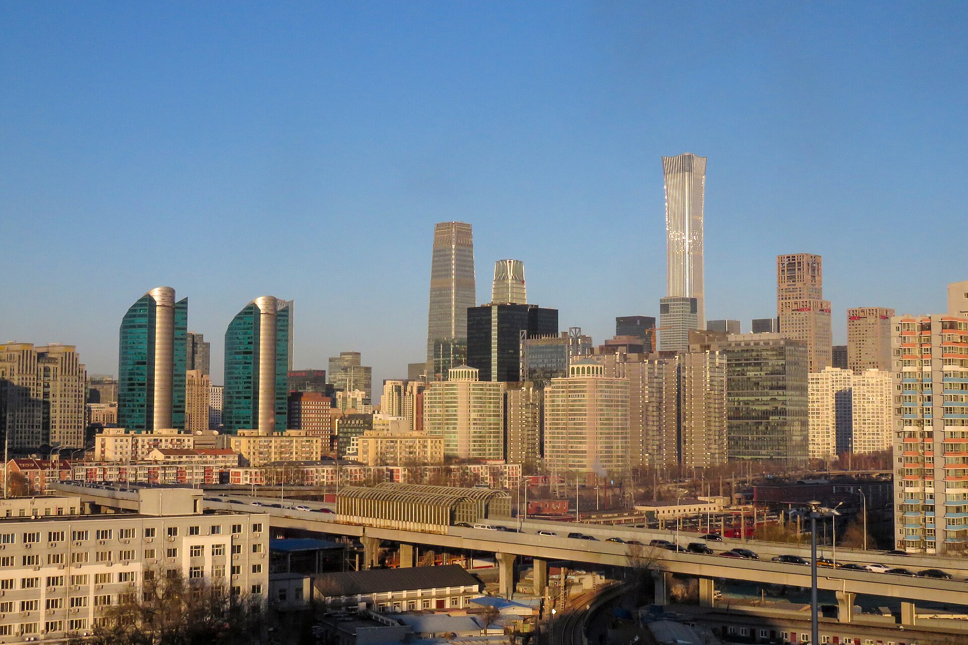 Beijing skyline