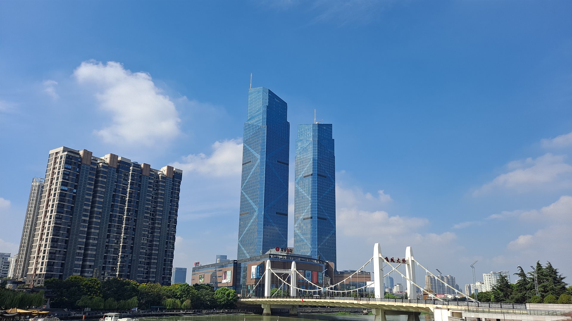 Huzhou skyline