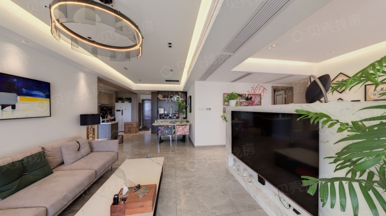 Chongqing expat housing - Furnished apartment: Poly Riverfront Pearl Paradise