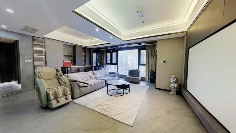 Apartment for rent in Wuhan - Oceanwide Oriental Realm Worldview Plot 1 - Photo 2