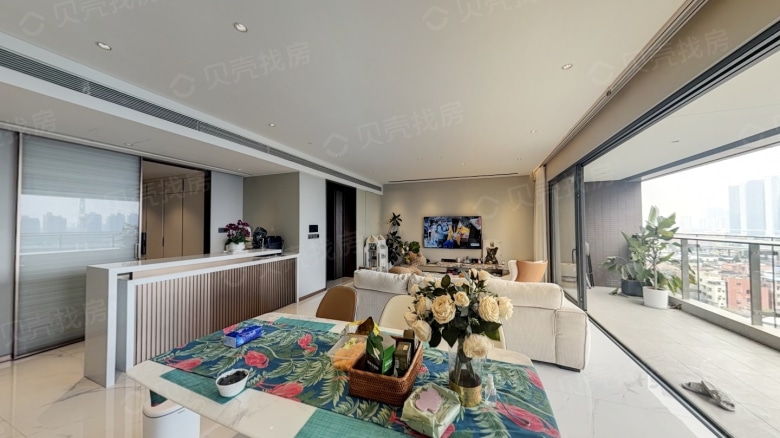 Guangzhou expat housing - Furnished apartment: Times Riverbank Garden