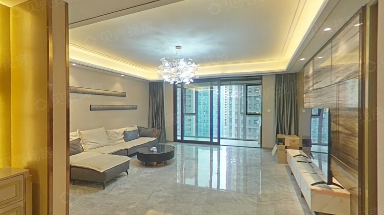 Nanjing expat housing - Furnished apartment: Zhenrong Riverside Purple Palace