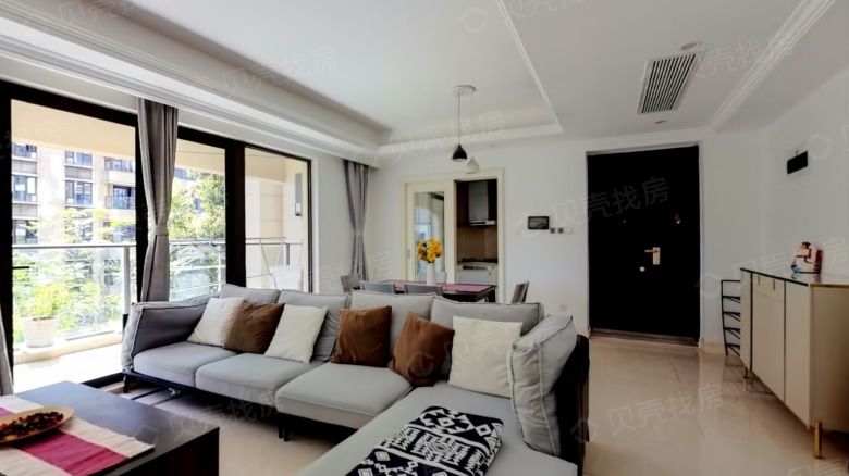 Chengdu expat housing - Furnished apartment: Sunac Xiangjingtai West Court Phase I