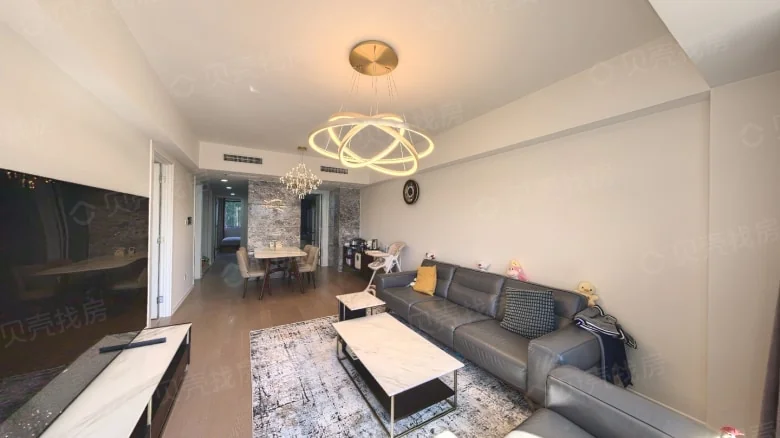 Water Accumulation Abundant Fragrance Moon Listening Pavilion - View 3