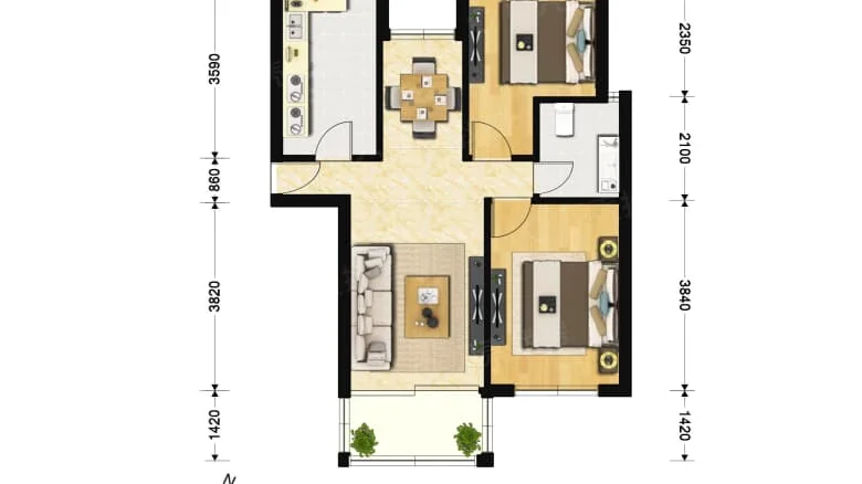 New Heights Garden Phase II - View 1