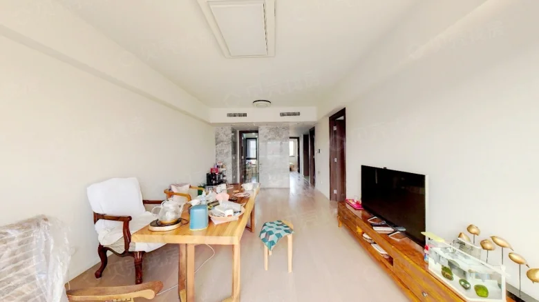 Water Accumulation Abundant Fragrance Moon Listening Pavilion - View 1