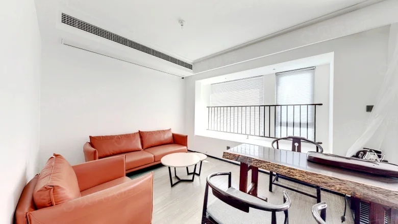 Vanke Kunhe · Cyan Blue Cloud Mirror - View 1