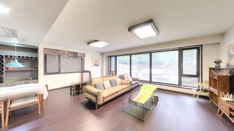 Water Accumulation Abundant Fragrance Moon Listening Pavilion - View 6