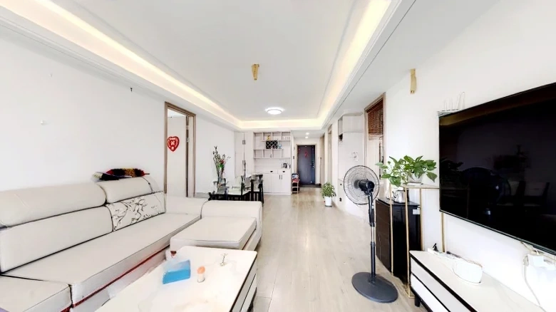 Modern Cloud City - View 1