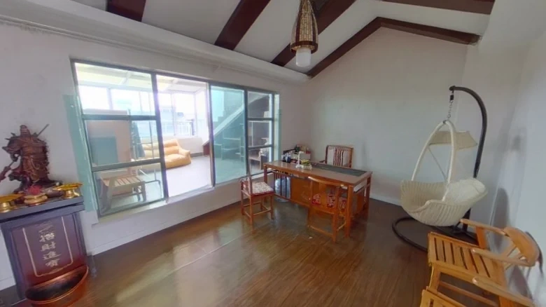 Melin Town Lao Mountain - View 1