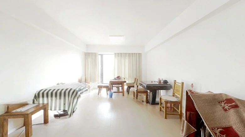 Water Accumulation Abundant Fragrance Moon Listening Pavilion - View 1