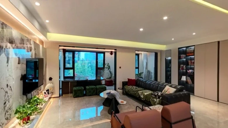 Poly Western River Moon - View 1