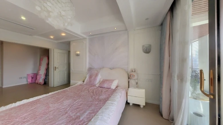 Lakeside Spring Forest Beyond Shore - View 2