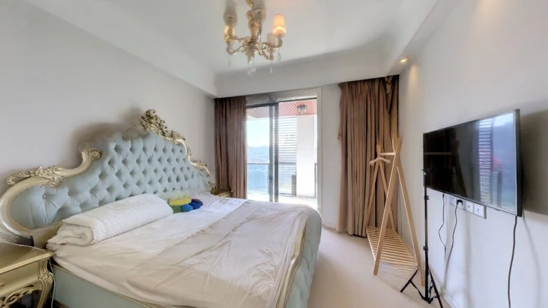 Lakeside Spring Forest Beyond Shore - View 3