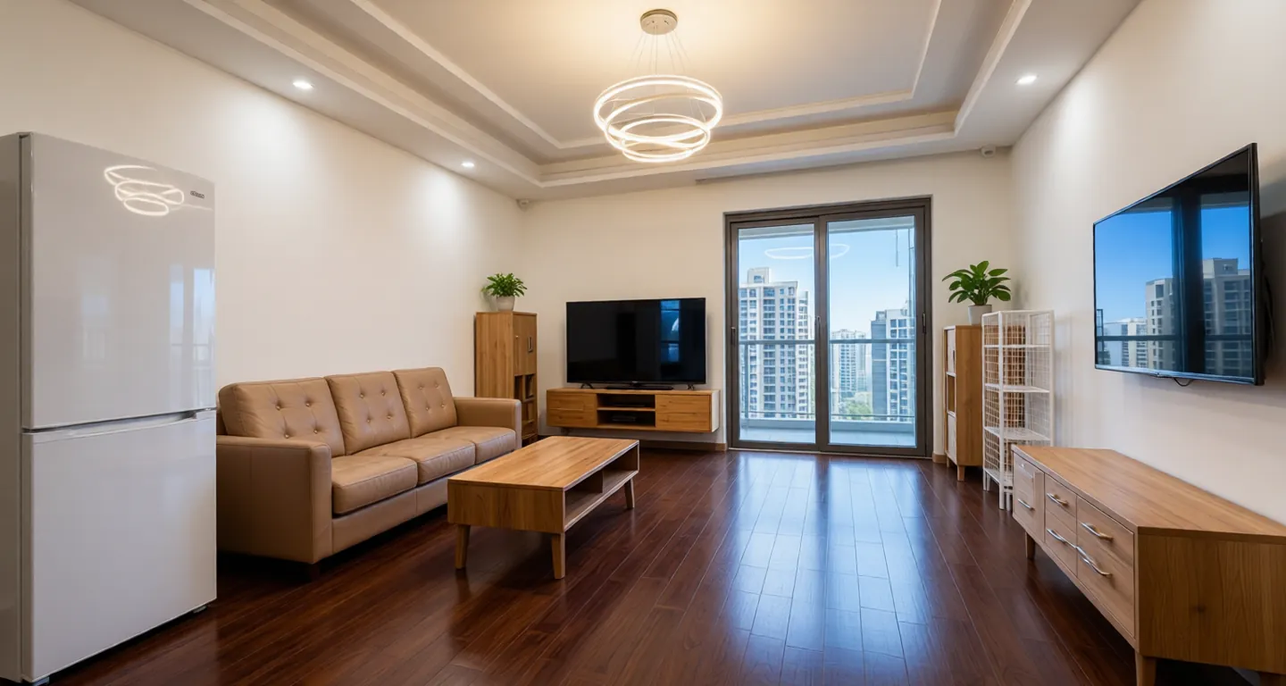 Room type: livingroom Apartment for rent in Shanghai - Jianbang District 16 - Photo 1