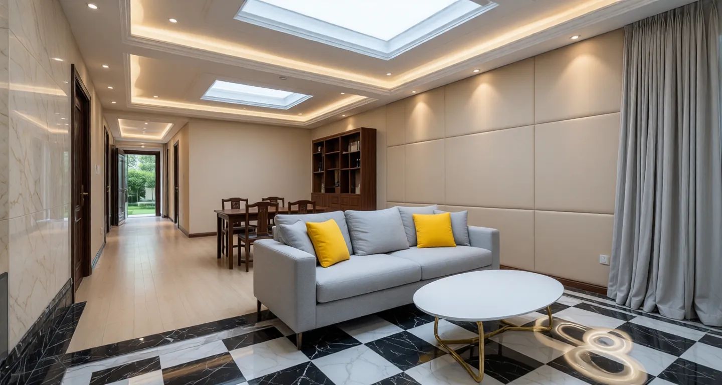 Room type: livingroom Apartment for rent in Shanghai - Binjiang Park One - Photo 1