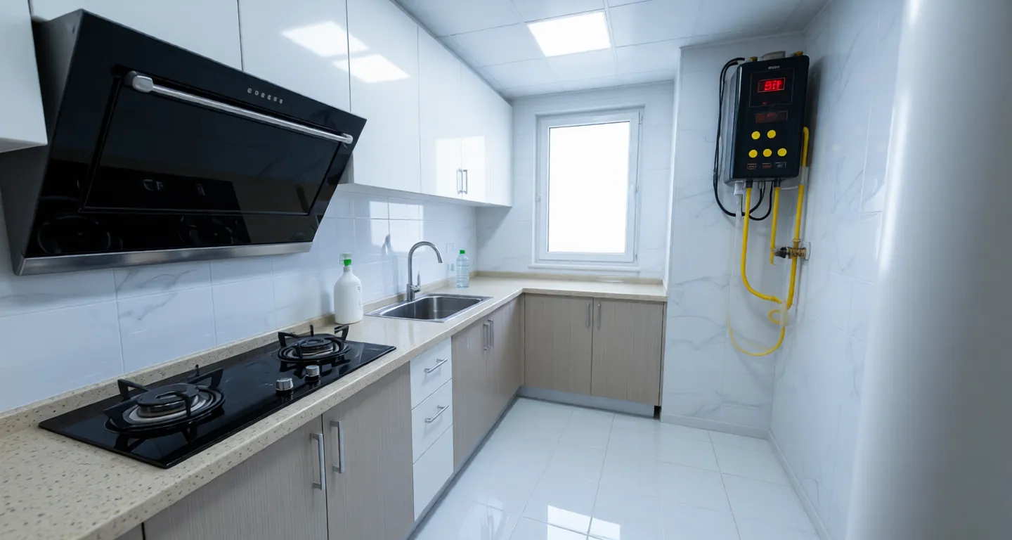 Room type: kitchen Apartment for rent in Beijing - Beijing Youth City - Photo 1
