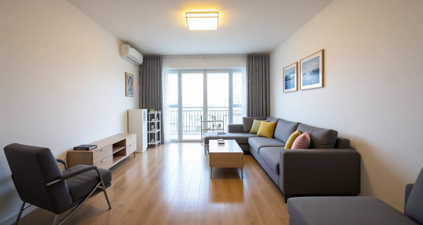 Room type: livingroom Apartment for rent in Beijing - Zhonghai City Shengchaofei - Photo 1