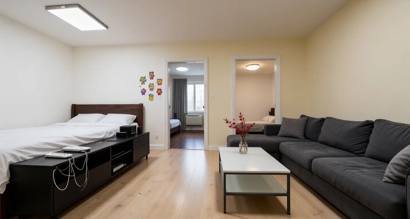 Room type: livingroom Apartment for rent in Beijing - Oceanwide Yue Landscape - Photo 1