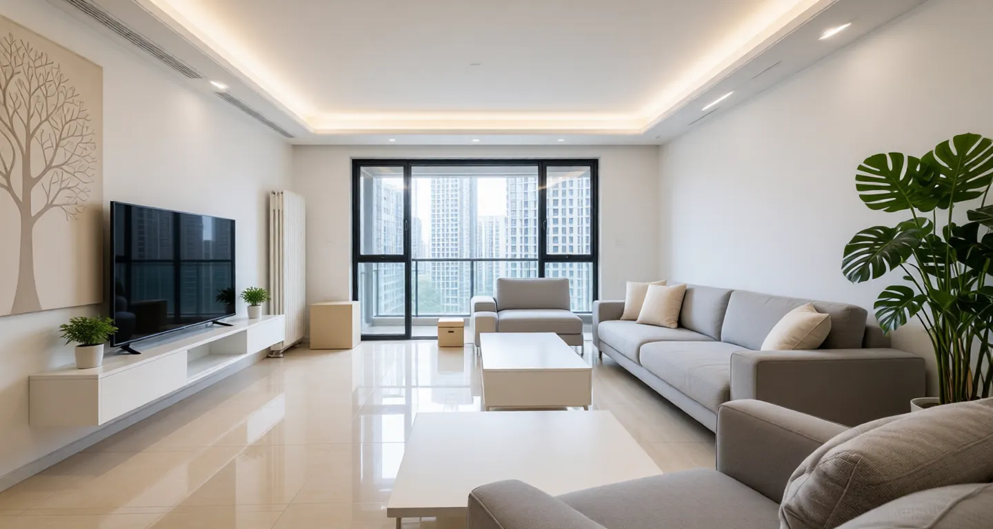 Beijing expat housing - Furnished apartment: Dongwai Mansion