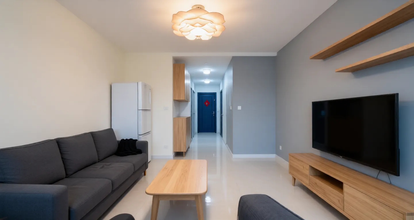 Room type: livingroom Apartment for rent in Beijing - National Rise City - Photo 1