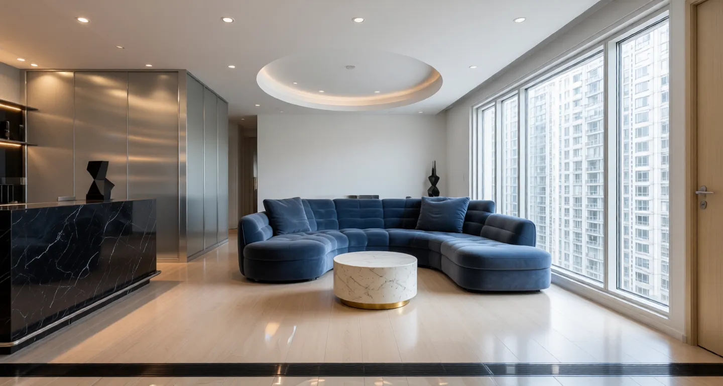 Room type: livingroom Apartment for rent in Beijing - Postmodern City Block D - Photo 1