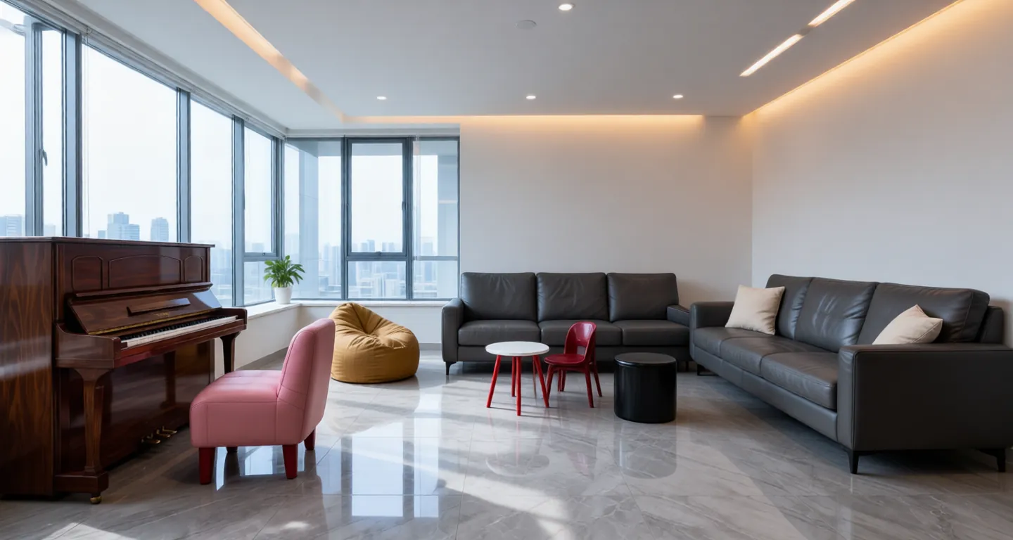 Room type: livingroom Apartment for rent in Beijing - one bottle - Photo 1