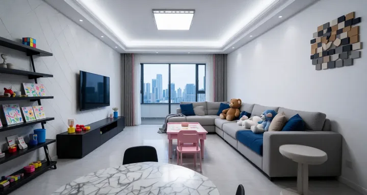 Changchun expat housing - Furnished apartment: Xinxingyu Hexu