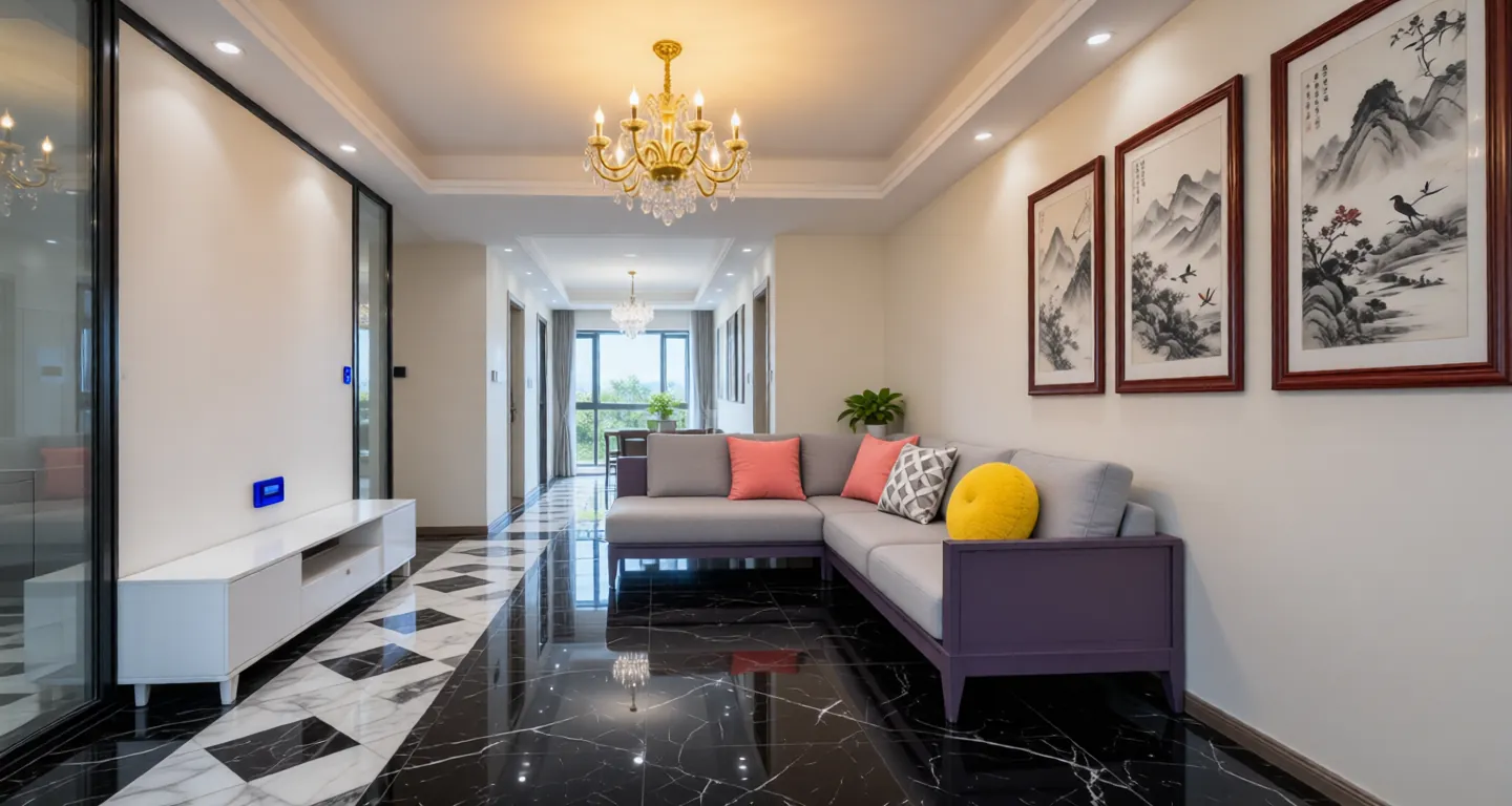 Room type: livingroom Apartment for rent in Changchun - Fengjing Town - Photo 1