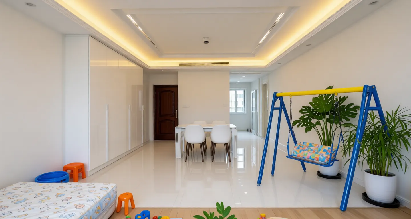 Room type: livingroom Apartment for rent in Changchun - Vanke Emerald Riverside Phase I - Photo 1